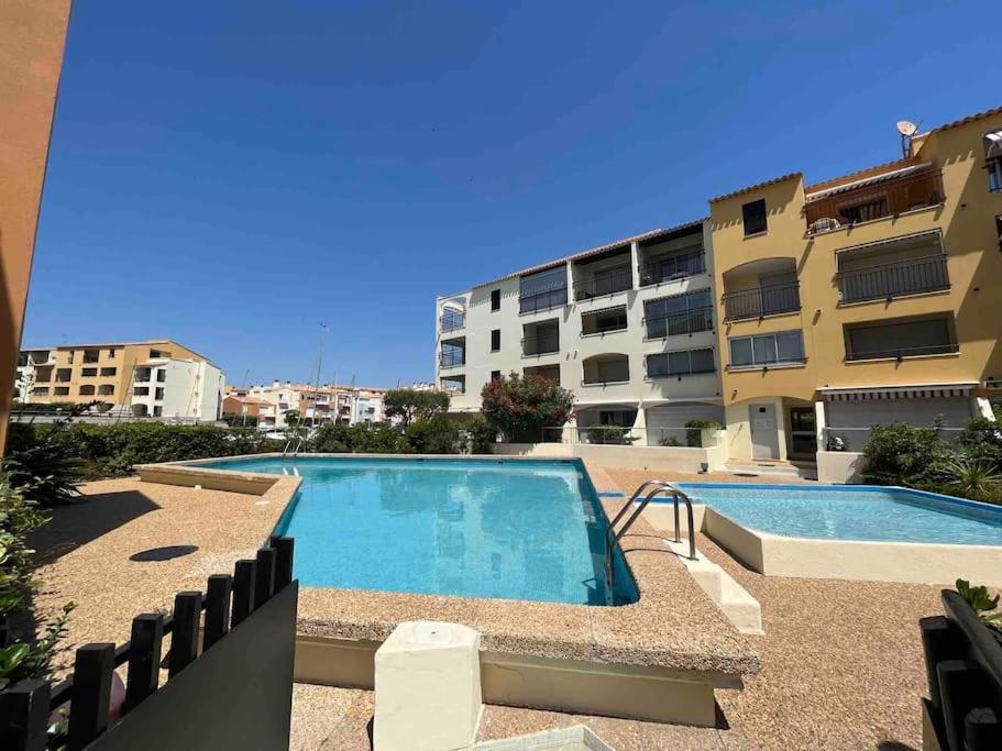 Cap'Nomad Studio Cote Mer - Balcon - Piscine - Parking Агде Екстериор снимка