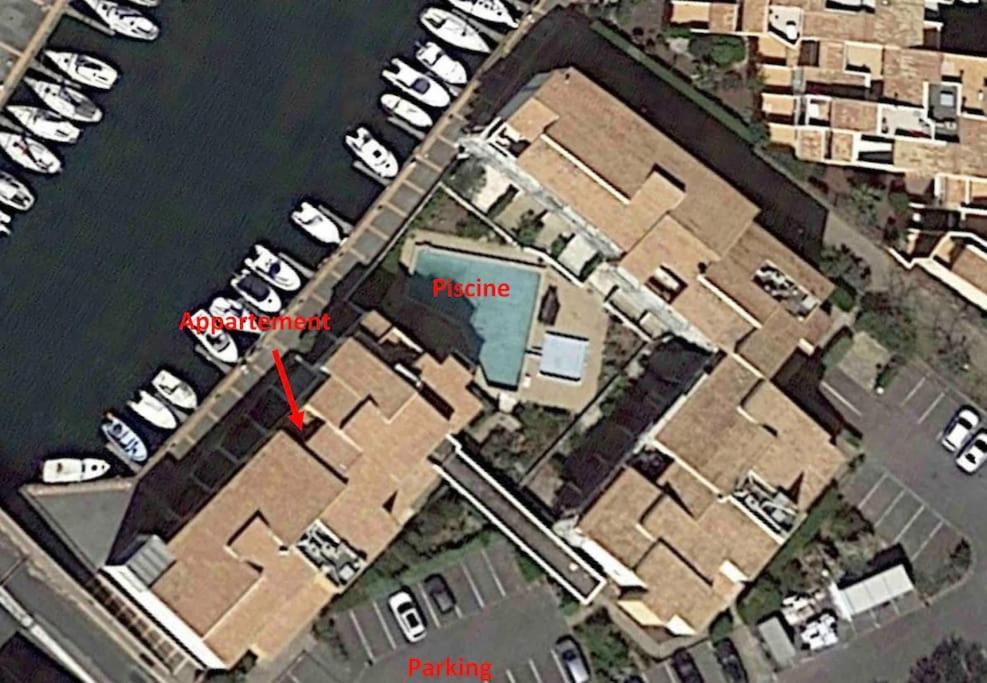 Cap'Nomad Studio Cote Mer - Balcon - Piscine - Parking Агде Екстериор снимка